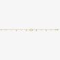 Gucci Interlocking 18ct Yellow Gold Diamond Bracelet YBA729403002017