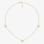 Gucci Interlocking 18ct Yellow Gold Necklace YBB87419500100U