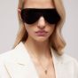 Gucci Icon 18ct Yellow Gold GG Ring Necklace YBBA002R900100U