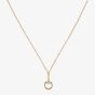 Gucci Horsebit 18ct Yellow Gold & Diamond Pendant YBB83232100200U