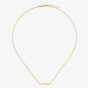 Gucci 18ct Yellow Gold GUCCI Link to Love Bar Necklace YBB66210800100U