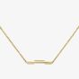 Gucci 18ct Yellow Gold GUCCI Link to Love Bar Necklace YBB66210800100U