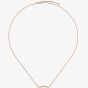 Gucci 18ct Rose Gold GUCCI Link to Love Bar Necklace YBB66210800200U