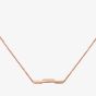 Gucci 18ct Rose Gold GUCCI Link to Love Bar Necklace YBB66210800200U