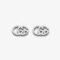 Gucci GG Running 18ct White Gold Logo Earrings YBD09407400100U