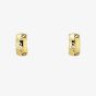 Gucci Icon 18ct Yellow Gold Trademark Huggie Hoop Earrings YBD80436100100U