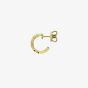 Gucci Icon 18ct Yellow Gold Trademark Huggie Hoop Earrings YBD80436100100U