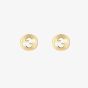 Gucci Interlocking 18ct Yellow Gold Stud Earrings YBD87422400100U