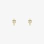 Gucci Interlocking 18ct Yellow Gold Hoop Earrings YBDA000NA00100U