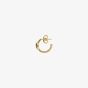 Gucci Interlocking 18ct Yellow Gold Hoop Earrings YBDA000NA00100U