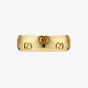 Gucci Icon 18ct Yellow Gold Cut Out Trademark Ring YBC804335001014