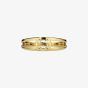 Gucci Interlocking 18ct Yellow Gold Two Band Ring YBCA000MX0010