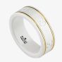 Gucci Icon 18ct Yellow Gold White Zirconia Ring YBC3259640010