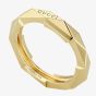Gucci 18ct Yellow Gold GUCCI Link to Love Studded Ring YBC662177001