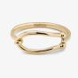 UNOde50 Teen Gold Plated Horseshoe Hook Bracelet PUL2417ORO0000M