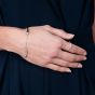 Lucy Quartermaine Silver Triple Drop Bracelet DB3