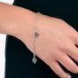 Lucy Quartermaine Silver Open Splash Charm Bracelet SB4