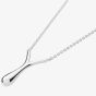Lucy Quartermaine Silver V Drip Pendant Necklace DP4