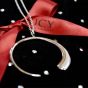 Lucy Quartermaine Silver Large Luna Pendant Necklace LP1