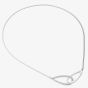 Lucy Quartermaine Silver Large Linked Petal Necklace PP3