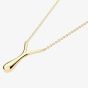 Lucy Quartermaine Gold Vermeil V Drop Necklace DP4G
