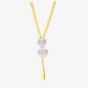 Lucy Quartermaine Gold Vermeil Royal Pearl Drop Pendant Necklace RP1G