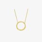 Lucy Quartermaine 18ct Gold Vermeil Hula Necklace HP1G
