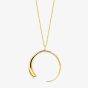 Lucy Quartermaine 18ct Gold Plated Luna Large Pendant LP1G