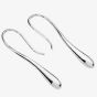 Lucy Quartermaine Silver Solid Dropper Earrings DER15