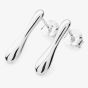 Lucy Quartermaine Silver Drop Stud Earrings DS1