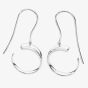 Lucy Quartermaine Silver Luna Dropper Earrings LER3