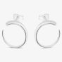 Lucy Quartermaine Silver Large Luna Stud Earrings LS2