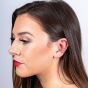 Lucy Quartermaine Silver Waterfall Triple Ear Cuff WFCU3