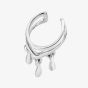 Lucy Quartermaine Sterling Silver Tri Dropper Cuff Earring DCU3