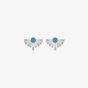 Lucy Quartermaine Silver & Turquoise Egyptian Studs Earrings ES2