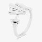 Lucy Quartermaine Silver Topaz Skinny Drip Snake Ring SHR1M