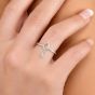 Lucy Quartermaine Petal Drop Ring PR6
