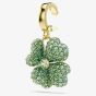 Swarovski Idyllia 18ct Gold Tone Plated Green Crystal Clover Charm 5743130