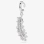 Swarovski Vienna Rhodium Plated Feather Charm 5757739