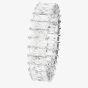 Swarovski Matrix Rhodium Plated Cubic Zirconia Full Eternity Ring 569341