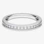 Swarovski Rare Clear Crystal Channel Half Eternity Ring 112106