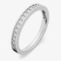 Swarovski Rare Clear Crystal Channel Half Eternity Ring 112106