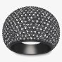 Swarovski Stone Black Crystal Pavé Ring 50171--