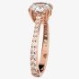 Swarovski Ladies Constella Rose Gold Plated Cocktail Ring 5638548