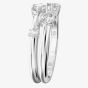 Swarovski Constella Double Set Rhodium Plated Ring 5640960