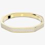 Swarovski Dextera Gold Plated Octagon Bangle 5656844