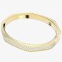 Swarovski Dextera Gold Plated Octagon Bangle 5656844