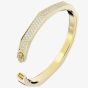 Swarovski Dextera Gold Plated Octagon Bangle 5656844