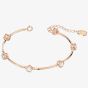 Swarovski Constella Rose Gold Plated Bangle 5654495 (M)
