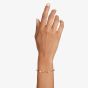 Swarovski Constella Rose Gold Plated Bangle 5654495 (M)